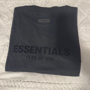 Essentials Classic Black Tee